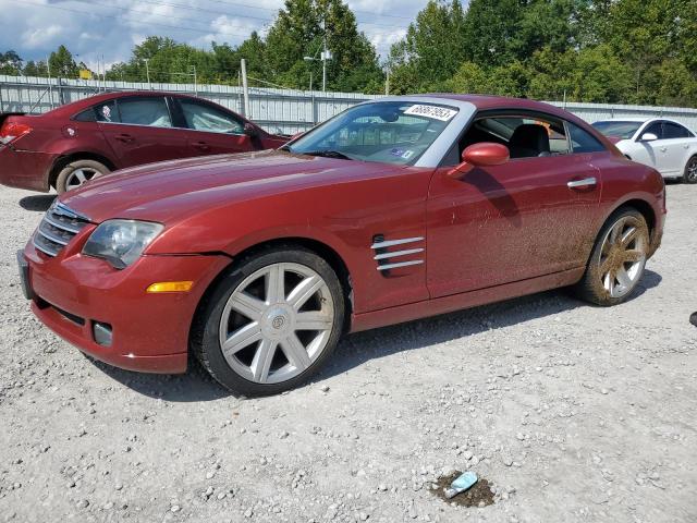 1C3AN69L44X019030 - 2004 CHRYSLER CROSSFIRE LIMITED RED photo 1