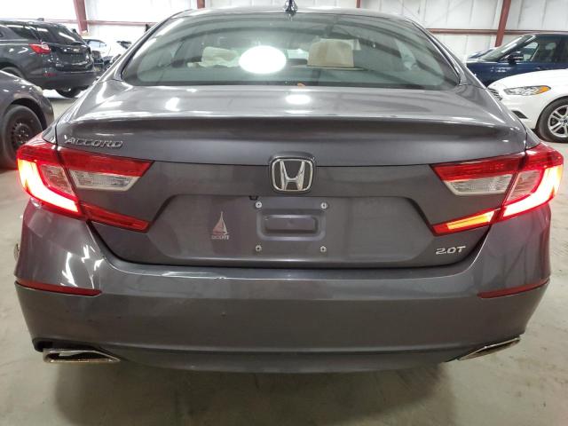 1HGCV2F51JA031073 - 2018 HONDA ACCORD EXL Сұр фото 6