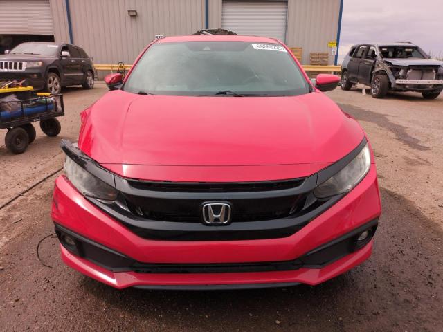 2HGFC2F83LH552703 - 2020 HONDA CIVIC SPORT RED photo 5