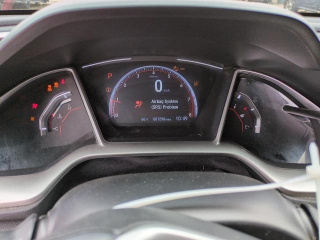 2HGFC2F83LH552703 - 2020 HONDA CIVIC SPORT RED photo 9