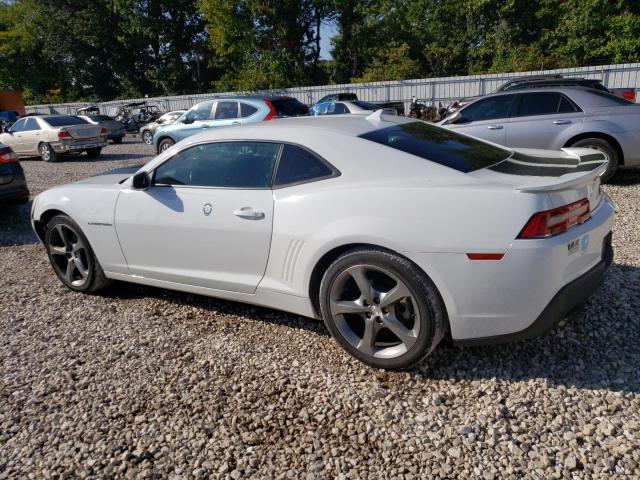 2G1FF1E34E9252681 - 2014 CHEVROLET CAMARO LT WHITE photo 2