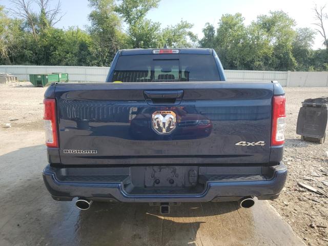 1C6SRFFT2KN780194 - 2019 RAM 1500 BIG HORN/LONE STAR BLUE photo 6