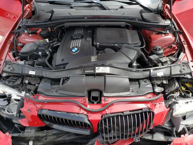 WBAKG1C51CE839595 - 2012 BMW 335 I SULEV RED photo 11