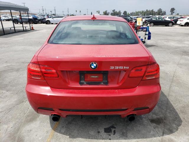 WBAKG1C51CE839595 - 2012 BMW 335 I SULEV RED photo 6