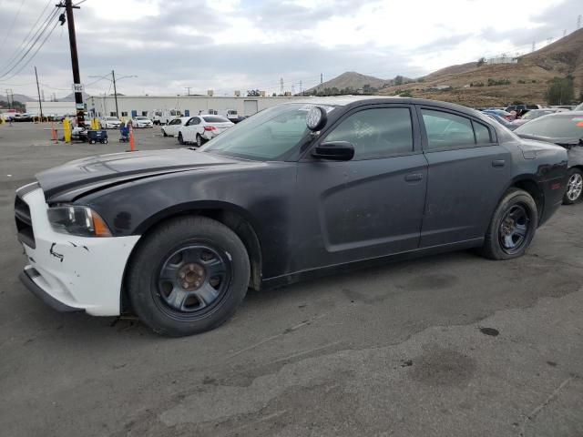 2C3CDXAT9EH348809 - 2014 DODGE CHARGER POLICE TWO TONE photo 1
