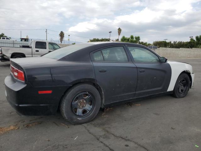 2C3CDXAT9EH348809 - 2014 DODGE CHARGER POLICE TWO TONE photo 3