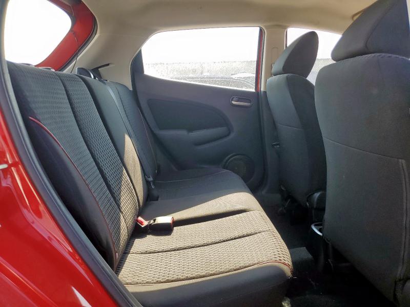 JM1DE1HZ6B0112817 - 2011 MAZDA MAZDA2 红色 照片 10