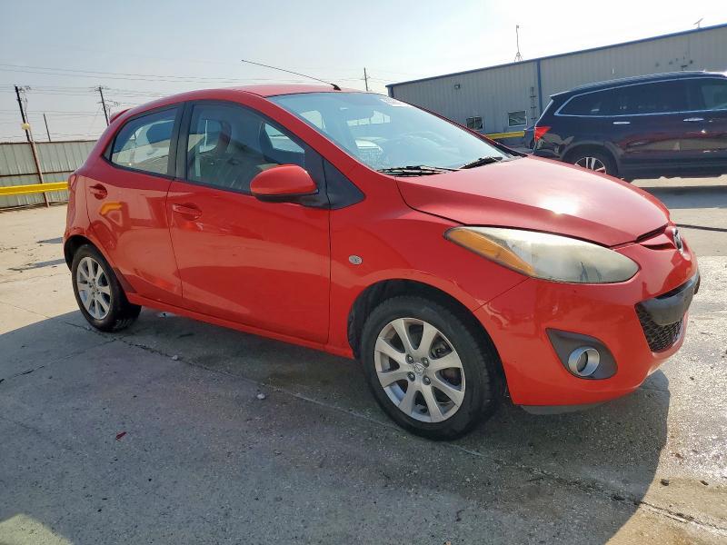 JM1DE1HZ6B0112817 - 2011 MAZDA MAZDA2 红色 照片 4