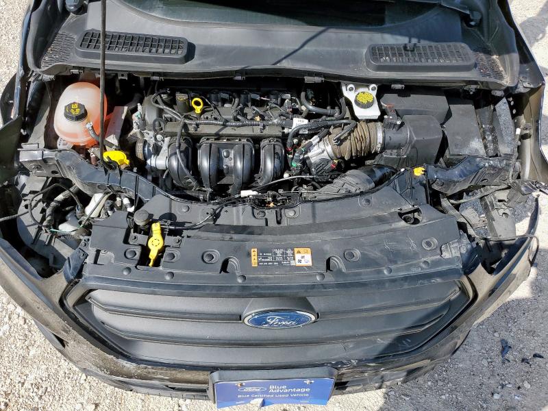 1FMCU0F73HUC00554 - 2017 FORD ESCAPE S BLACK photo 12