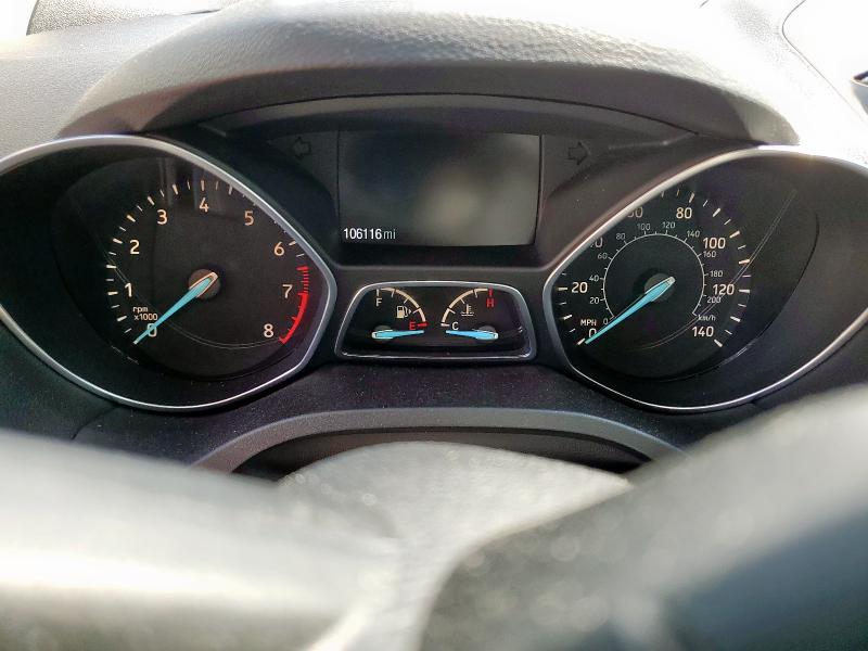 1FMCU0F73HUC00554 - 2017 FORD ESCAPE S BLACK photo 9