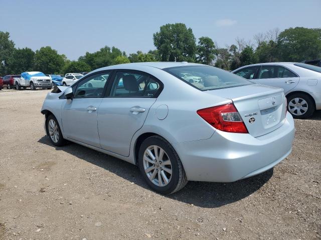 2HGFB2F81CH530833 - 2012 HONDA CIVIC EX SILVER photo 2