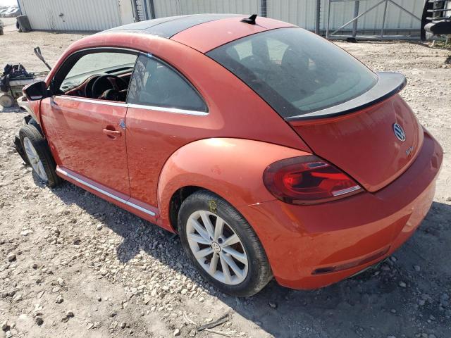 3VWJD7AT4JM709004 - 2018 VOLKSWAGEN BEETLE SE ORANGE photo 2