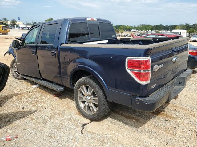 1FTFW1ET0DKE96431 - 2013 FORD F150 SUPERCREW BLUE photo 2