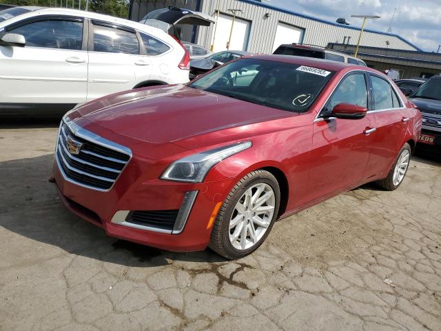 1G6AR5S35F0136635 - 2015 CADILLAC CTS LUXURY COLLECTION RED photo 1