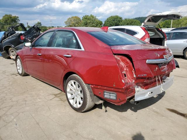 1G6AR5S35F0136635 - 2015 CADILLAC CTS LUXURY COLLECTION RED photo 2