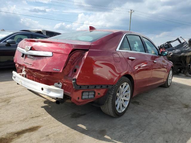 1G6AR5S35F0136635 - 2015 CADILLAC CTS LUXURY COLLECTION RED photo 3