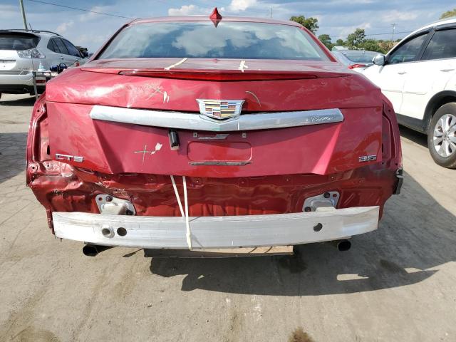 1G6AR5S35F0136635 - 2015 CADILLAC CTS LUXURY COLLECTION RED photo 6