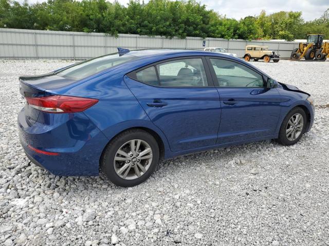 5NPD84LF2JH393103 - 2018 HYUNDAI ELANTRA SEL BLUE photo 3