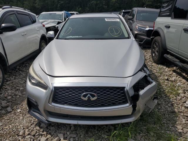 JN1EV7AR0JM610006 - 2018 INFINITI Q50 LUXE 银色 照片 9