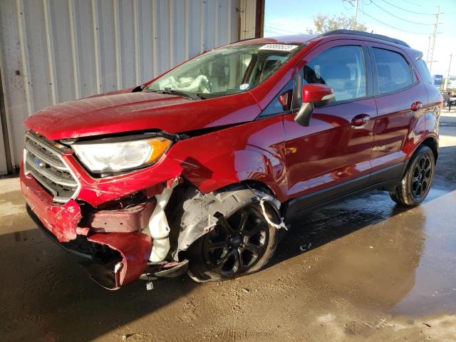 MAJ3P1TE4JC186945 - 2018 FORD ECOSPORT SE RED photo 1