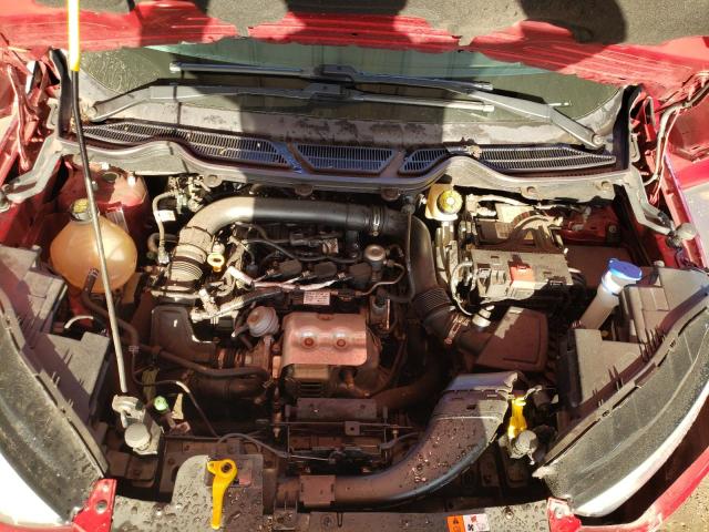 MAJ3P1TE4JC186945 - 2018 FORD ECOSPORT SE RED photo 11