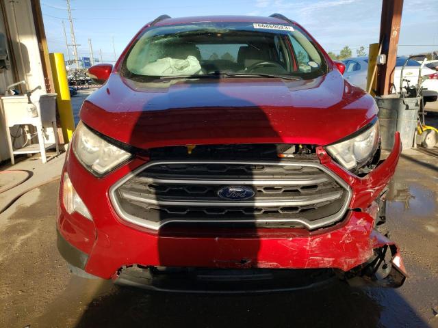 MAJ3P1TE4JC186945 - 2018 FORD ECOSPORT SE RED photo 5