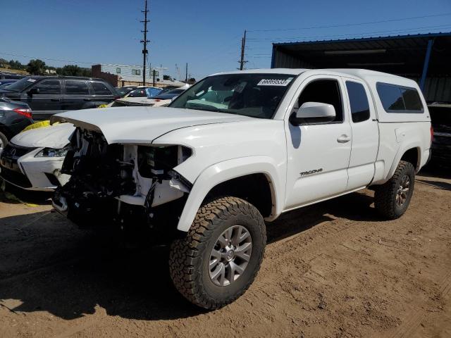 5TFSZ5AN0KX178815 - 2019 TOYOTA TACOMA ACCESS CAB თეთრი ფოტო 1