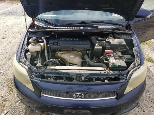 JTKDE177260126387 - 2006 TOYOTA SCION TC 蓝色 照片 11