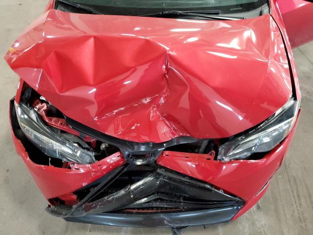 2T1BURHE0KC143122 - 2019 TOYOTA COROLLA L 红色 照片 11