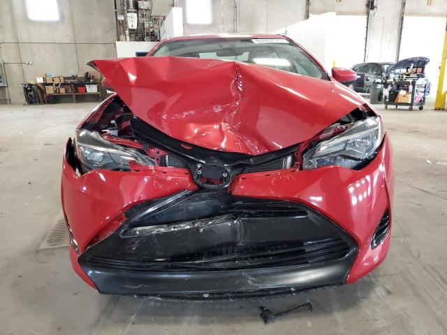 2T1BURHE0KC143122 - 2019 TOYOTA COROLLA L 红色 照片 5
