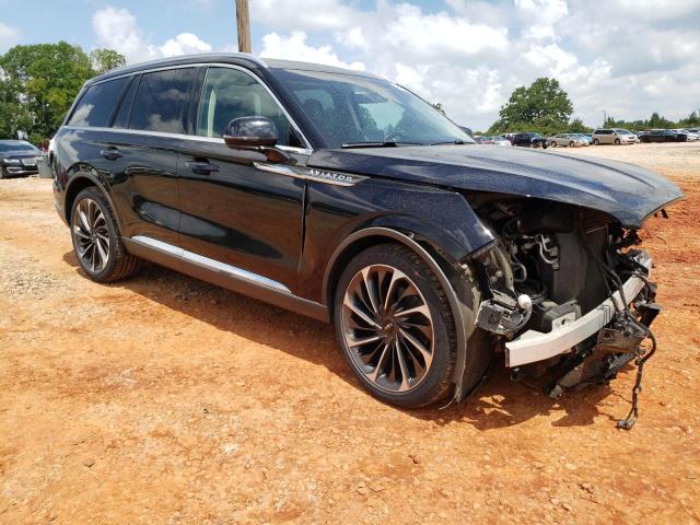 5LM5J7XC8LGL19470 - 2020 LINCOLN AVIATOR RESERVE შავი ფოტო 4