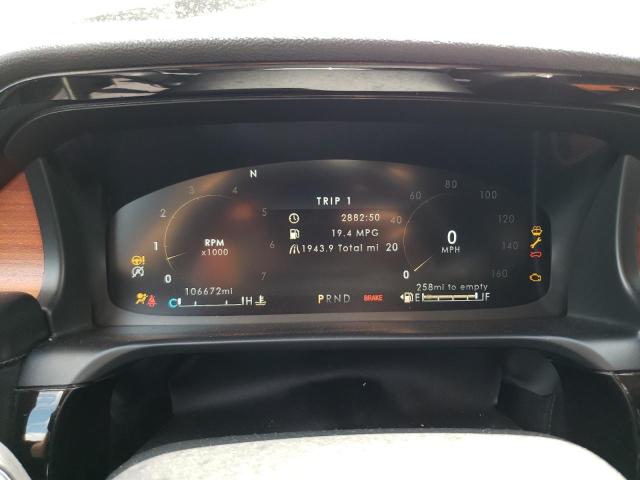 5LM5J7XC8LGL19470 - 2020 LINCOLN AVIATOR RESERVE შავი ფოტო 9