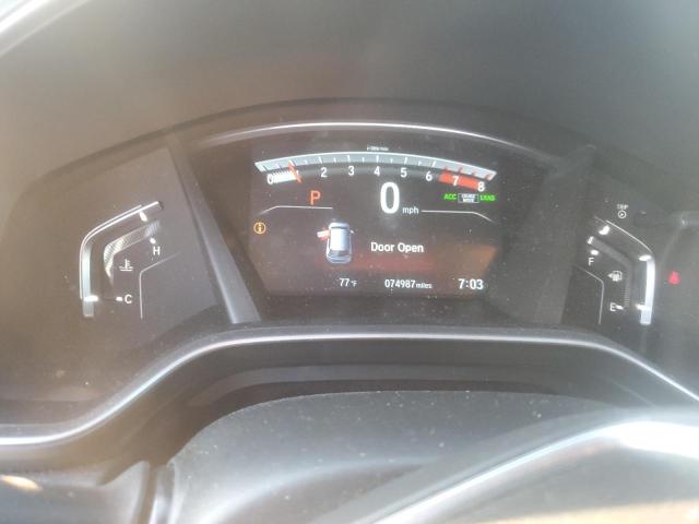 5J6RW2H86HL017658 - 2017 HONDA CR-V EXL SILVER photo 9