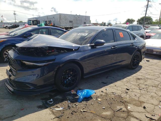 1HGCY1F34PA059278 - 2023 HONDA ACCORD EX BLUE photo 1