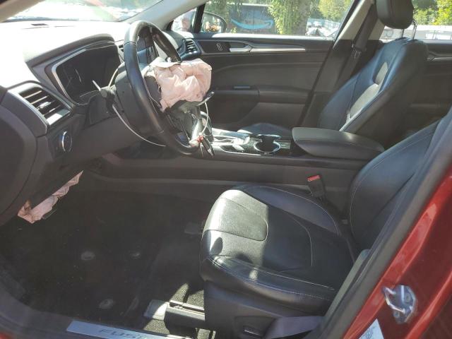 3FA6P0K99DR164229 - 2013 FORD FUSION TITANIUM 红色 照片 7