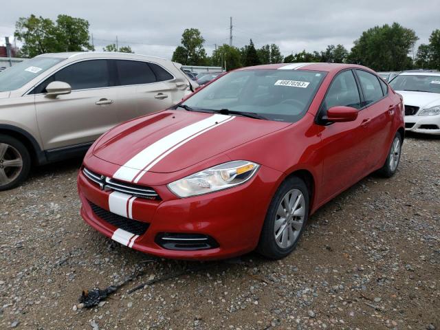 1C3CDFDH0ED832897 - 2014 DODGE DART SE AERO RED photo 1