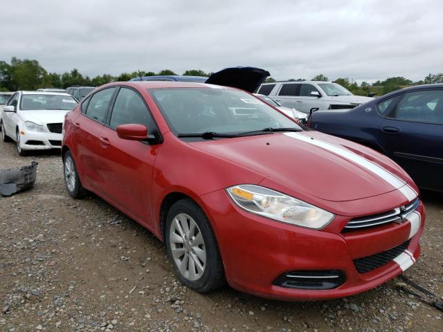 1C3CDFDH0ED832897 - 2014 DODGE DART SE AERO RED photo 4