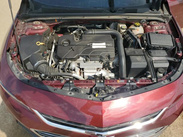 1G1ZE5ST2GF222925 - 2016 CHEVROLET MALIBU LT MAROON photo 11
