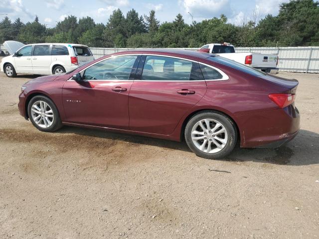 1G1ZE5ST2GF222925 - 2016 CHEVROLET MALIBU LT MAROON photo 2