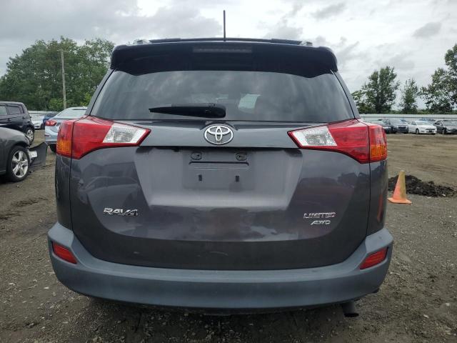 2T3DFREV9FW405383 - 2015 TOYOTA RAV4 LIMITED GRAY photo 6