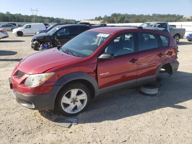 5Y2SN64L83Z447970 - 2003 PONTIAC VIBE GT RED photo 1