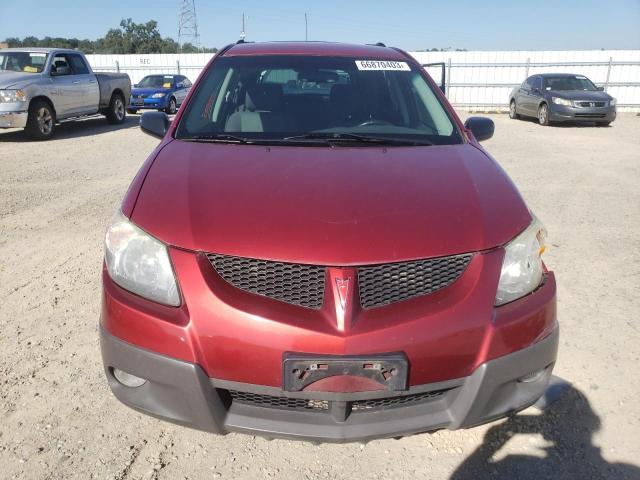 5Y2SN64L83Z447970 - 2003 PONTIAC VIBE GT RED photo 5