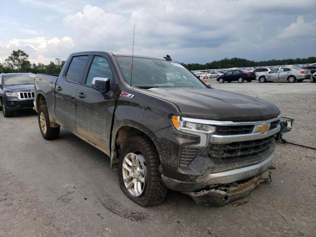 1GCUDDED4PZ289057 - 2023 CHEVROLET SILVERADO K1500 LT GRAY photo 4