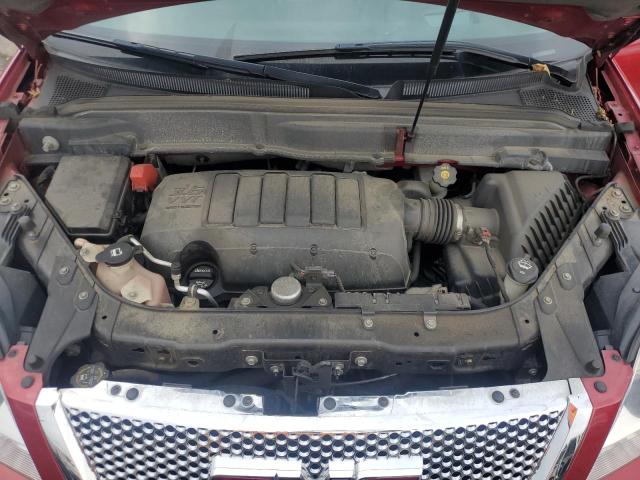 1GKKVTED1CJ409523 - 2012 GMC ACADIA DENALI RED photo 12