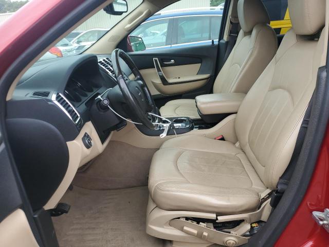 1GKKVTED1CJ409523 - 2012 GMC ACADIA DENALI RED photo 7