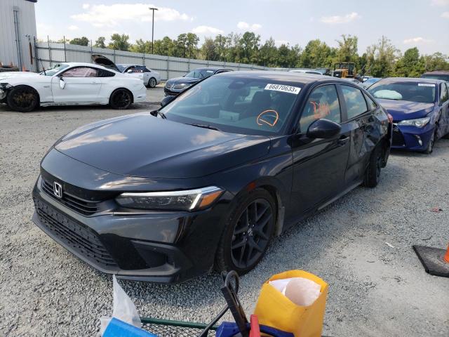 2HGFE2F53NH593366 - 2022 HONDA CIVIC SPORT 黑色 照片 1