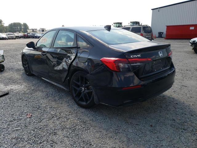 2HGFE2F53NH593366 - 2022 HONDA CIVIC SPORT 黑色 照片 2