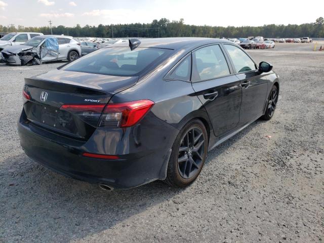 2HGFE2F53NH593366 - 2022 HONDA CIVIC SPORT 黑色 照片 3