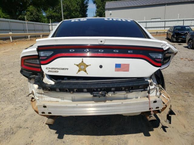 2C3CDXKT5KH581970 - 2019 DODGE CHARGER POLICE WHITE photo 6