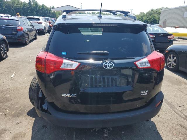 2T3RFREV6DW095471 - 2013 TOYOTA RAV4 XLE BLACK photo 6